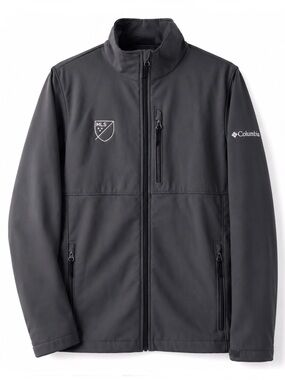 Columbia MLS Logo ‘Ascender’ Softshell Charcoal Jacket